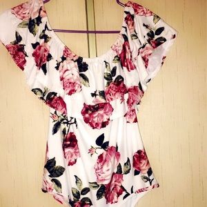 Flower Bodysuit (L)